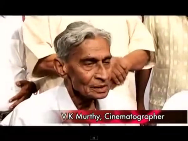 ದಾದಾ ಸಾಹೇಬ್ ಫಾಲ್ಕೆ ಪುರಸ್ಕೃತ ವಿ ಕೆ ಮೂರ್ತಿ ಇನ್ನಿಲ್ಲ ದಾದಾ ಸಾಹೇಬ್ ಫಾಲ್ಕೆ ಪುರಸ್ಕೃತ ವಿ ಕೆ ಮೂರ್ತಿ ಇನ್ನಿಲ್ಲ