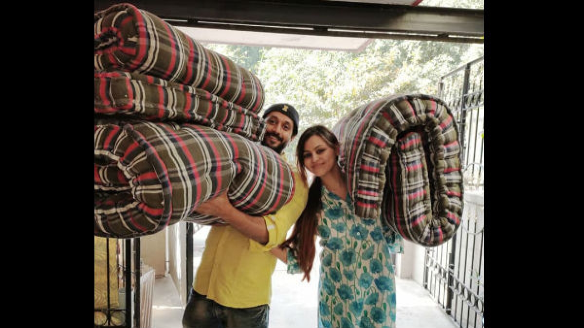 ಅನಾಥಾಶ್ರಮದ ಮಕ್ಕಳಿಗೆ ಹಾಸಿಗೆ ನೀಡಿದ ನಟ ಚೇತನ್ Actor Chetan Provide