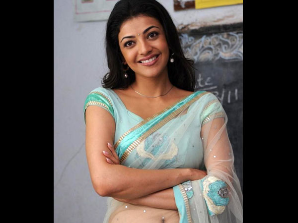 ಸೀರೆಯಲಿ ಕಾಜಲ್ ಬೆಳದಿಂಗಳ ತಾರೆ