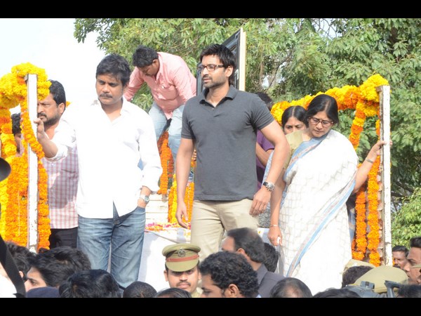 ನಾಗೇಶ್ವರ ರಾವ್ ಪಾರ್ಥೀವ ಶರೀರ ಜತೆ ನಾಗ್