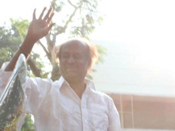 ರಜನಿ ಬಂದಿದ್ದು ವಿಶ್ರಾಂತಿ ಪಡೆಯಲು ಮಾತ್ರ
