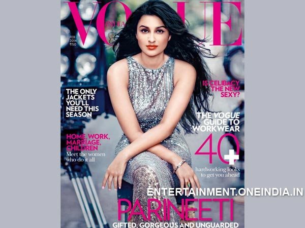 ಪರಿಣೀತಿ Vogue ಮ್ಯಾಗಜೀನ್ ಮುಖಪುಟದಲ್ಲಿ