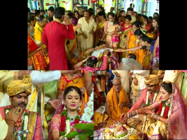 ತೆಲುಗು ಸಂಪ್ರದಾಯದಂತೆ ವಿವಾಹ