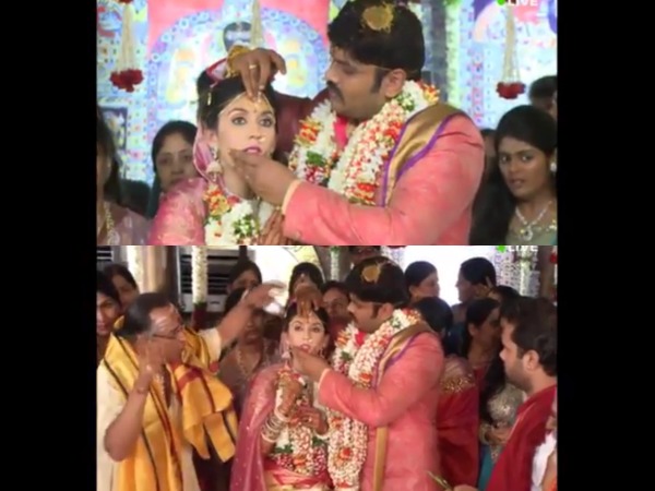 ನೂತನ ದಂಪತಿ ಫುಲ್ ಮಿಂಚಿಂಗ್