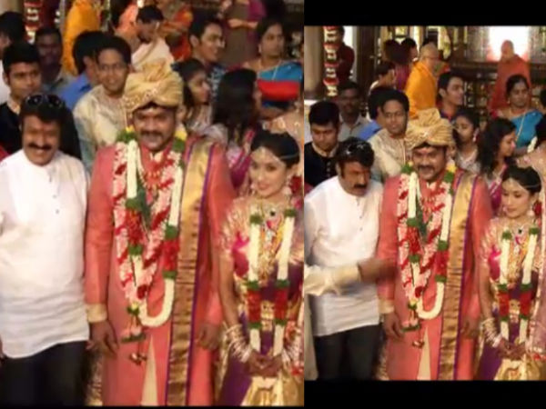 ಬಾಲಕೃಷ್ಣ ಜೊತೆ ನೂತನ ದಂಪತಿ