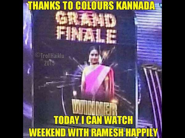 ಬಿಗ್ ಬಾಸ್ ಗ್ರ್ಯಾಂಡ್ ಫಿನಾಲೆ ಮಜಾ ಕೆಡಿಸಿದ ಚಿತ್ರ