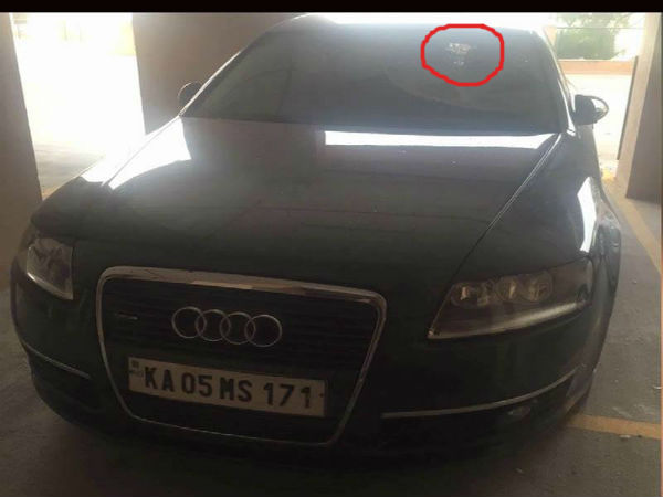 ಕಾರಿನ ಗ್ಲಾಸ್ ಗೂ ನನಗೂ ಸಂಬಂಧ ಇಲ್ಲ!