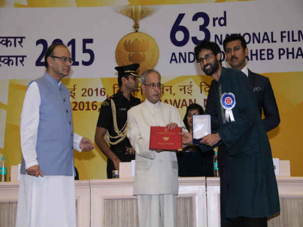 ರಾಷ್ಟ್ರ ಪ್ರಶಸ್ತಿ ಸ್ವೀಕರಿಸಿದ ನಿರ್ದೇಶಕ ರಾಮ್ ರೆಡ್ಡಿ