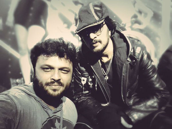 ಸುದೀಪ್ ಜೊತೆ ನೃತ್ಯ ಸಂಯೋಜಕ ಇಮ್ರಾನ್ ಸರ್ದಾರಿಯಾ