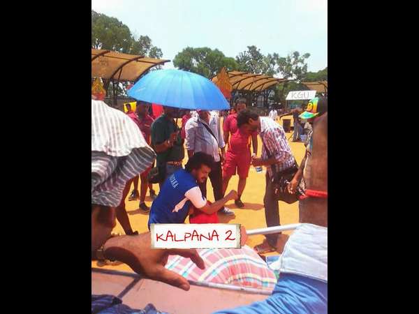 'ಕಲ್ಪನಾ-2' ಚಿತ್ರದ ಹಾಡಿನ ಚಿತ್ರೀಕರಣದಲ್ಲಿ ಉಪೇಂದ್ರ ಕಾಲಿಗೆ ಪೆಟ್ಟು
