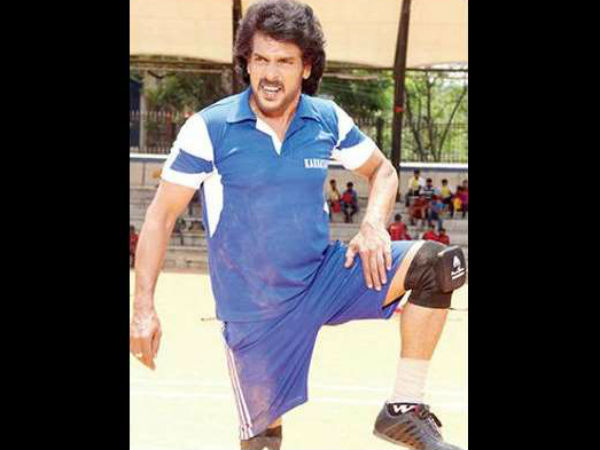 ಕಬಡ್ಡಿ ಪಂದ್ಯಾವಳಿಯಲ್ಲಿ ತೊಡೆ ತಟ್ಟಿ ನಿಂತ ಉಪೇಂದ್ರ