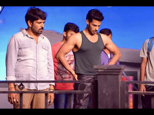 -ಸ್ಟಂಟ್ ಮಾಸ್ಟರ್ ರವಿವರ್ಮಾ ಜೊತೆ ನಟ ನಿಖಿಲ್ ಕುಮಾರ್