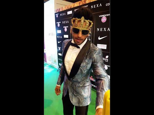 ಐಫಾ (IIFA) ಪ್ರಶಸ್ತಿ ಪ್ರದಾನ ಸಮಾರಂಭದಲ್ಲಿ ರಣ್ವೀರ್ ಸಿಂಗ್