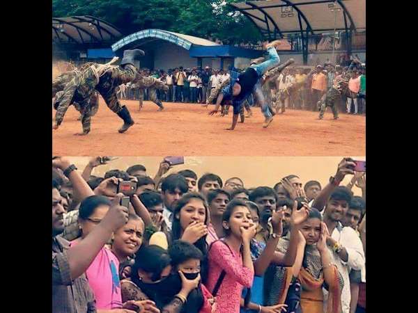 -ಬೆಂಗಳೂರಿನ ಮಲ್ಲೇಶ್ವರಂ ಗ್ರೌಂಡ್ ನಲ್ಲಿ ಪುನೀತ್ ಡ್ಯಾನ್ಸ್ ಕಮಾಲ್