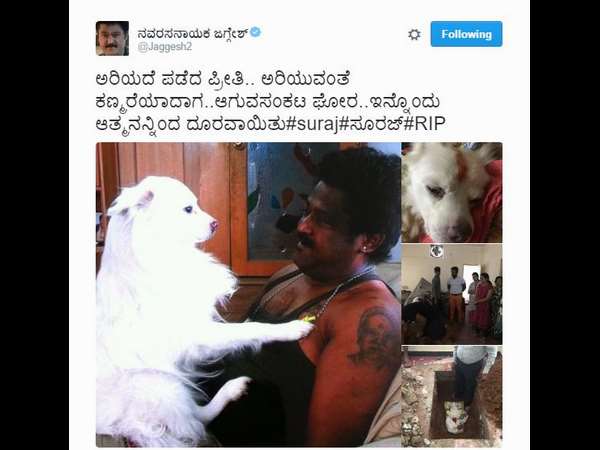 ಟ್ವಿಟ್ಟರ್ ನಲ್ಲಿ ನೋವು ಹಂಚಿಕೊಂಡ ನಟ