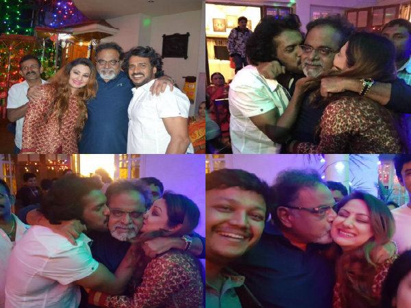 ಉಪೇಂದ್ರ ದಂಪತಿ ಜೊತೆ ರೆಬಲ್ ಸ್ಟಾರ್