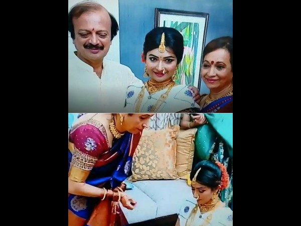 ಅಪ್ಪ-ಅಮ್ಮನ ಜೊತೆ ರಾಧಿಕಾ ಪಂಡಿತ್