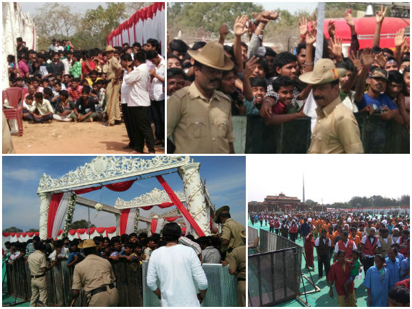 ನೂಕುನುಗ್ಗಲು-ಲಾಠಿಚಾರ್ಜ್