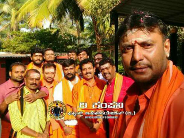 ಶಬರಿಮಲೆಗೆ ಹೊರಟ ದರ್ಶನ್