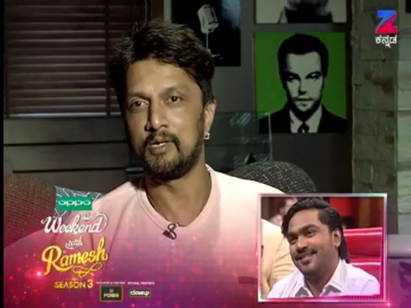 ಅರ್ಜುನ್ ಜನ್ಯ ಬಗ್ಗೆ 'ವೀಕೆಂಡ್ ವಿತ್ ರಮೇಶ್'ನಲ್ಲಿ ಸುದೀಪ್ ಹೇಳಿದ್ದು...