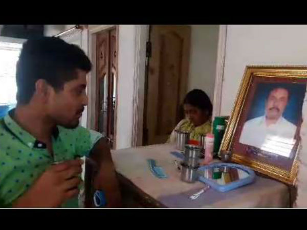 ಮಂಡ್ಯ ರೈತನ ಮನೆಗೆ ಪ್ರಥಮ್ ಭೇಟಿ
