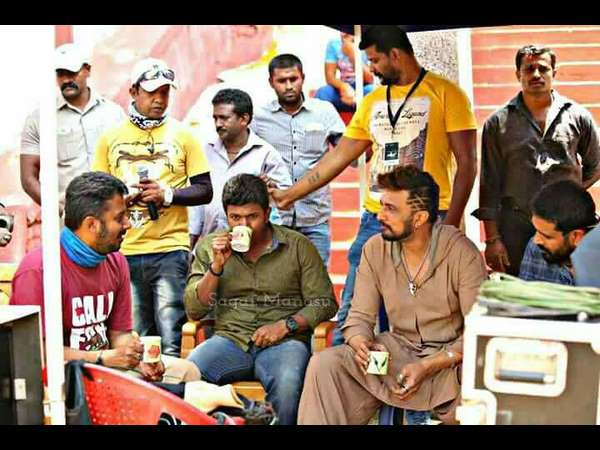 'ವಿಲನ್' ಸೆಟ್ ನಲ್ಲಿ ಸುದೀಪ್ ಇರಲಿಲ್ವಾ!