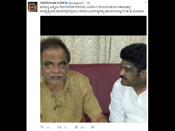 ಅಣ್ಣನಿಗೆ ಶುಭಾಶಯ ಕೋರಿದ ನಟ ಜಗ್ಗೇಶ್