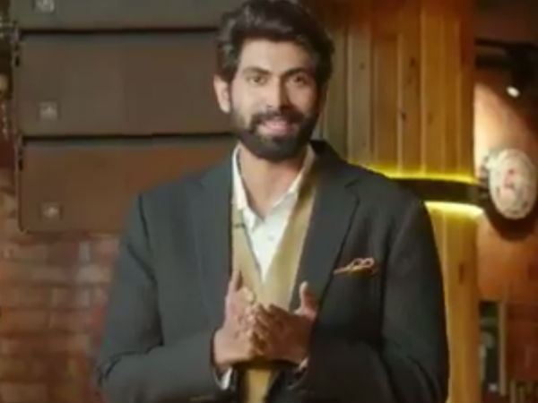 ಚಾಟ್ ಶೋ ಸಾರಥಿಯಾದ ರಾಣಾ
