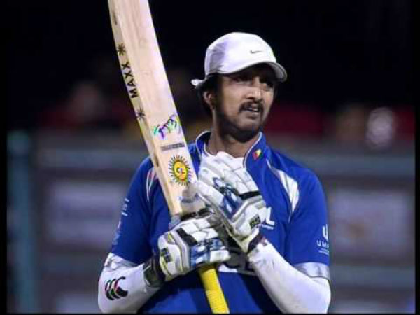 ಇಂಗ್ಲೆಂಡ್ ಆಟಗಾರ ಮೆಚ್ಚಿದ ಸುದೀಪ್ ಬ್ಯಾಟಿಂಗ್