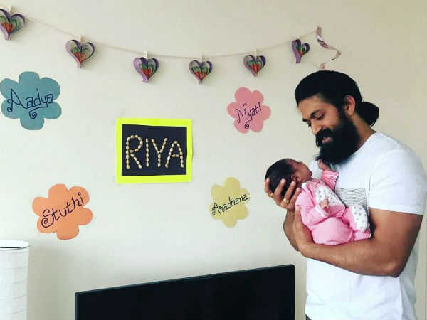 Yash and Radhika named the baby Riya. Yash and Radhika named the baby Riya.