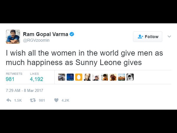 ಕಳೆದ ವರ್ಷ ಆಕ್ರೋಶಕ್ಕೆ ಗುರಿಯಾದ ವರ್ಮಾ ಟ್ವೀಟ್...
