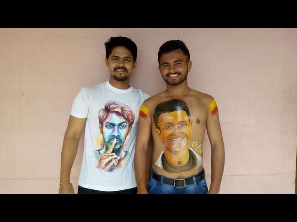 ಅಭಿಮಾನಿಯ ಅಭಿಮಾನಕ್ಕೆ ಖುಷಿಯಾದ ಅಪ್ಪು