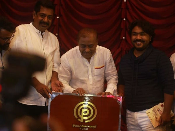 Yogaraj Bhat has launched his own audio company name of Pancharangi. Yogaraj Bhat has launched his own audio company name of Pancharangi.