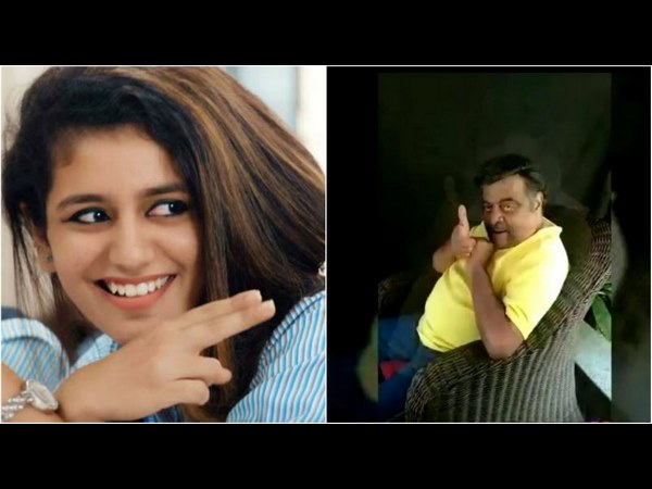 ಪ್ರಿಯಾ ವಾರಿಯರ್ ಸ್ಟೈಲ್ ನಲ್ಲಿ ಅಂಬಿ