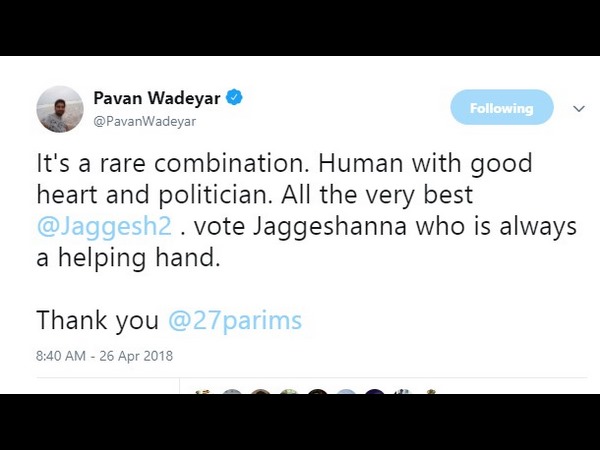 ಟ್ವಿಟ್ ಮಾಡಿದ ಪವನ್ ಒಡೆಯರ್