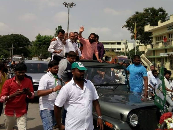 ಕೆ.ಆರ್ ನಗರ ಕ್ಷೇತ್ರದಿಂದ ಪ್ರಚಾರ ಆರಂಭಿಸಿದ್ದ ಯಶ್