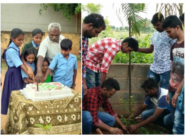 ಅಭಿಮಾನಿಗಳಗದಿಂದ ಗಿಡ ನೆಡುವ ಕಾರ್ಯಕ್ರಮ