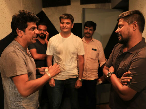 Shiva rajKumar sings the song for Tarakasura movie. Shiva rajKumar sings the song for Tarakasura movie.