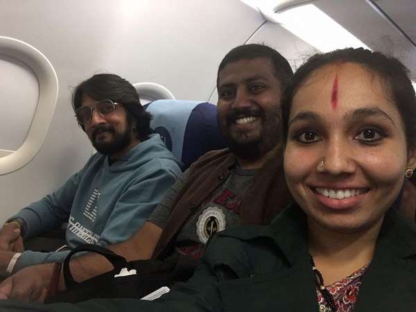 ಸಮೀರಾಚಾರ್ಯ -ಕಿಚ್ಚ ಸುದೀಪ್ ಭೇಟಿ