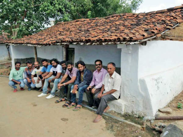 Gramayana film shooting is going on in Gajanur Gramayana film shooting is going on in Gajanur