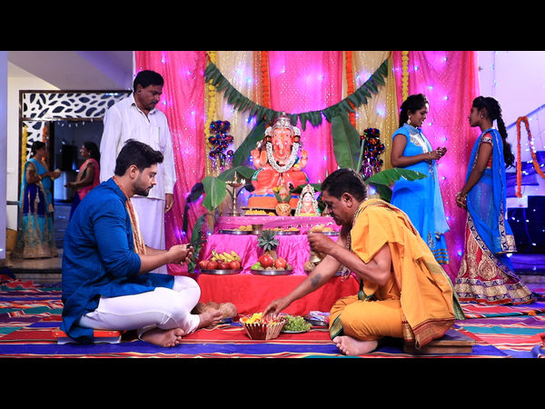 ಡಿ.ಜೆ ಮನೆಯಲ್ಲಿ ಗಣೇಶ ಹಬ್ಬ