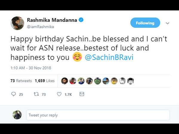 ಈ ಮಾತು ಹೇಳಿದ್ದು ರಕ್ಷಿತ್ ಗೆ ಅಲ್ಲ