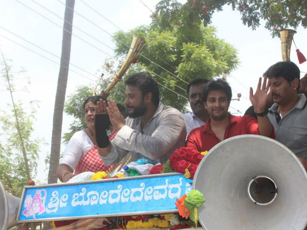 11 ದಿನ ಡಿ-ಬಾಸ್ ಪ್ರಚಾರ