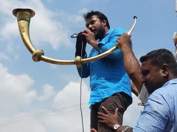 ಪಕ್ಷಕ್ಕೆ ದರ್ಶನ್ ಬೆಂಬಲವಿಲ್ಲ