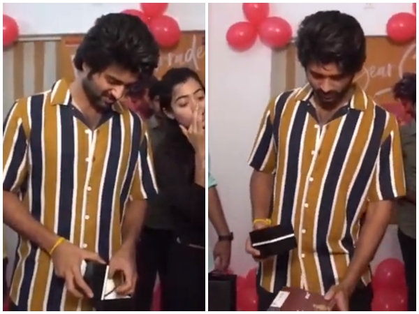 ವಿಜಯ್ ಗೆ ರಶ್ಮಿಕಾ ಕಡೆಯಿಂದ ವಿಶೇಷ ಉಡುಗೊರೆ