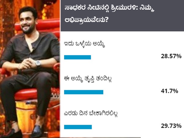 ಈ ಆಯ್ಕೆ ತೃಪ್ತಿ ತಂದಿಲ್ಲ