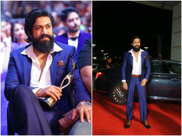 Yash Got Best Actor Siima Award 2019 For KGF Yash Got Best Actor Siima Award 2019 For KGF