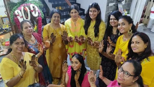 ಹಿತಾ ಕೈಯಲ್ಲಿ ಮದರಂಗಿ
