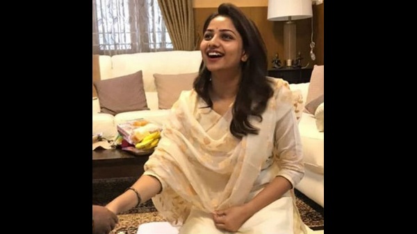 ಬಳೆ ಶಾಸ್ತ್ರದಲ್ಲಿ ರಚಿತಾ ರಾಮ್