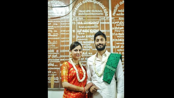 ಪತ್ನಿಗೆ ಕನ್ನಡ ಕಲಿಸುತ್ತಿರುವ ಚೇತನ್